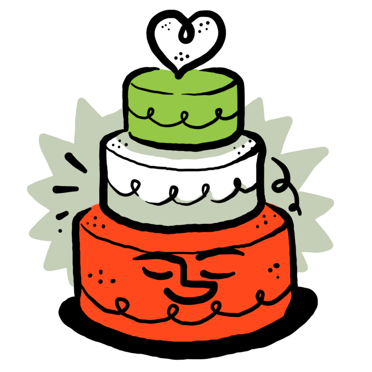 3 tier cake icon