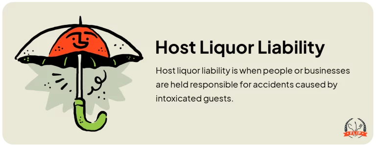 Host liquor definition.