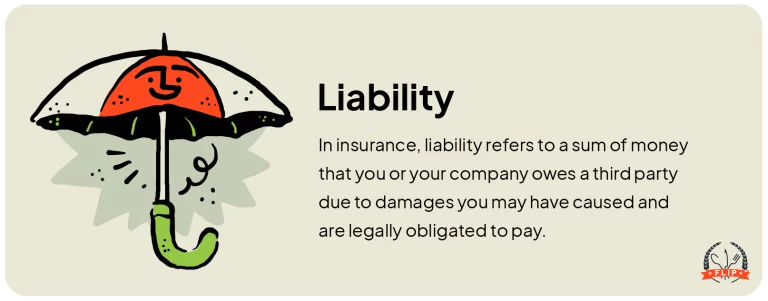 Liability definition.